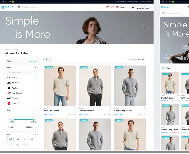 eCommerce Website