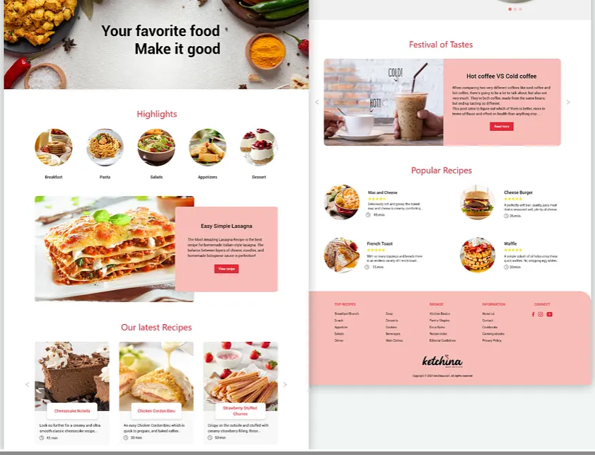 Food Website
